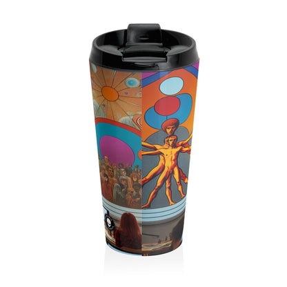 "Found Objects in Motion: A Fluxus Experiment" - The Alien Stainless Steel Travel Mug Fluxus