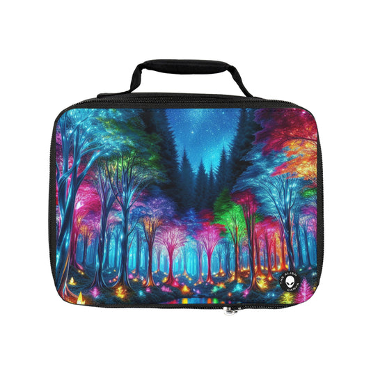 "Crystal Glow: The Enchanted Forest"- The Alien Lunch Bag