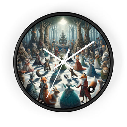 "Fanciful Creatures: Enchanted Masquerade" - The Alien Wall Clock