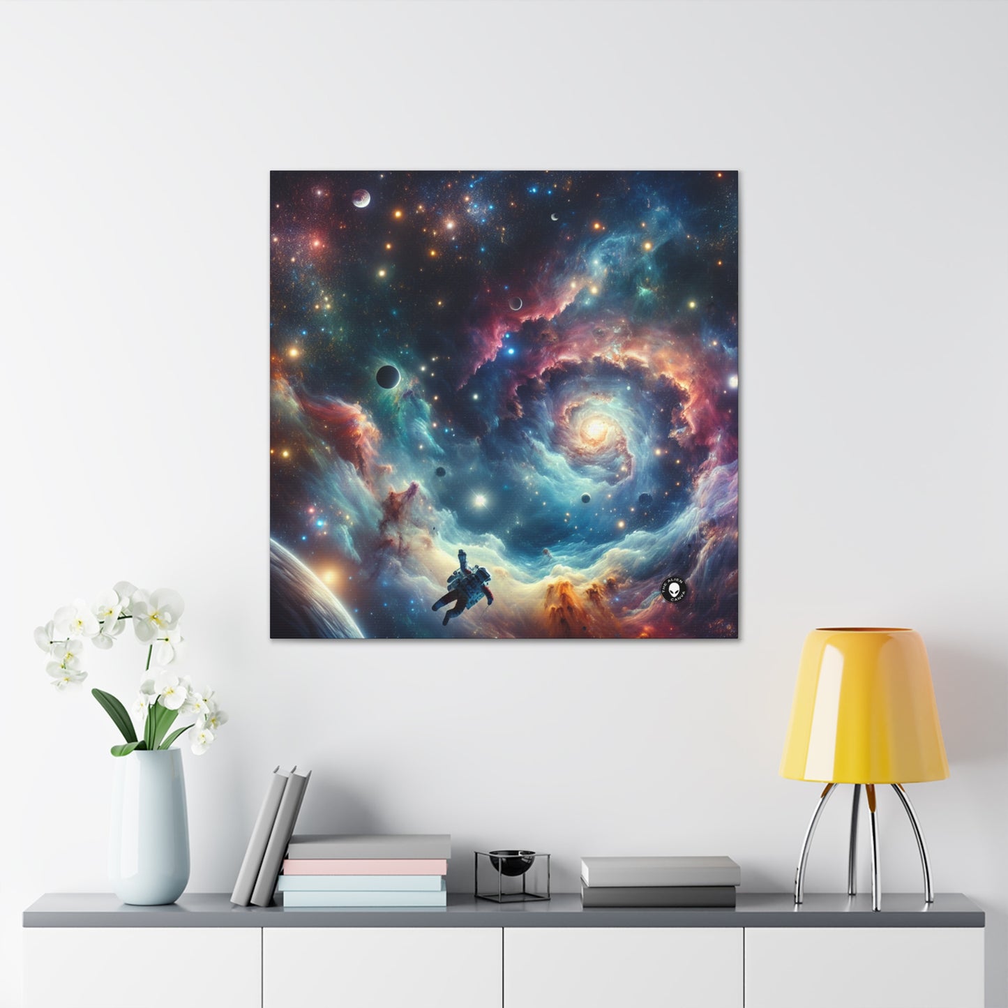 "Galactic Explorer" - L'Alien Canva