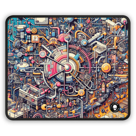 "Puntos de conexión: exploración de las interacciones humanas en espacios públicos" - The Alien Gaming Mouse Pad Relational Art