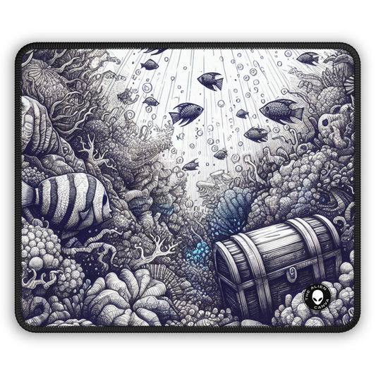 "Underwater Enchantment: The Hidden Treasure" - The Alien Gaming Mouse Pad