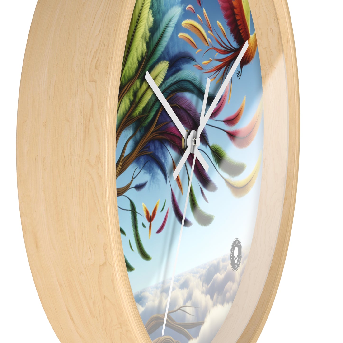 "Fantastical Flora & Fauna: A World of Whimsical Switches" - The Alien Wall Clock