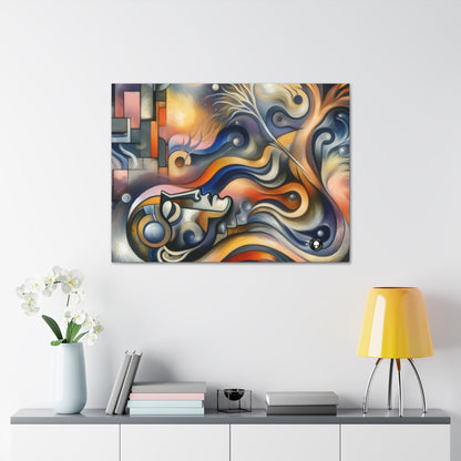 "Everyday Enchantment: A Surreal World in Motion" - The Alien Canva Surrealist Automatism