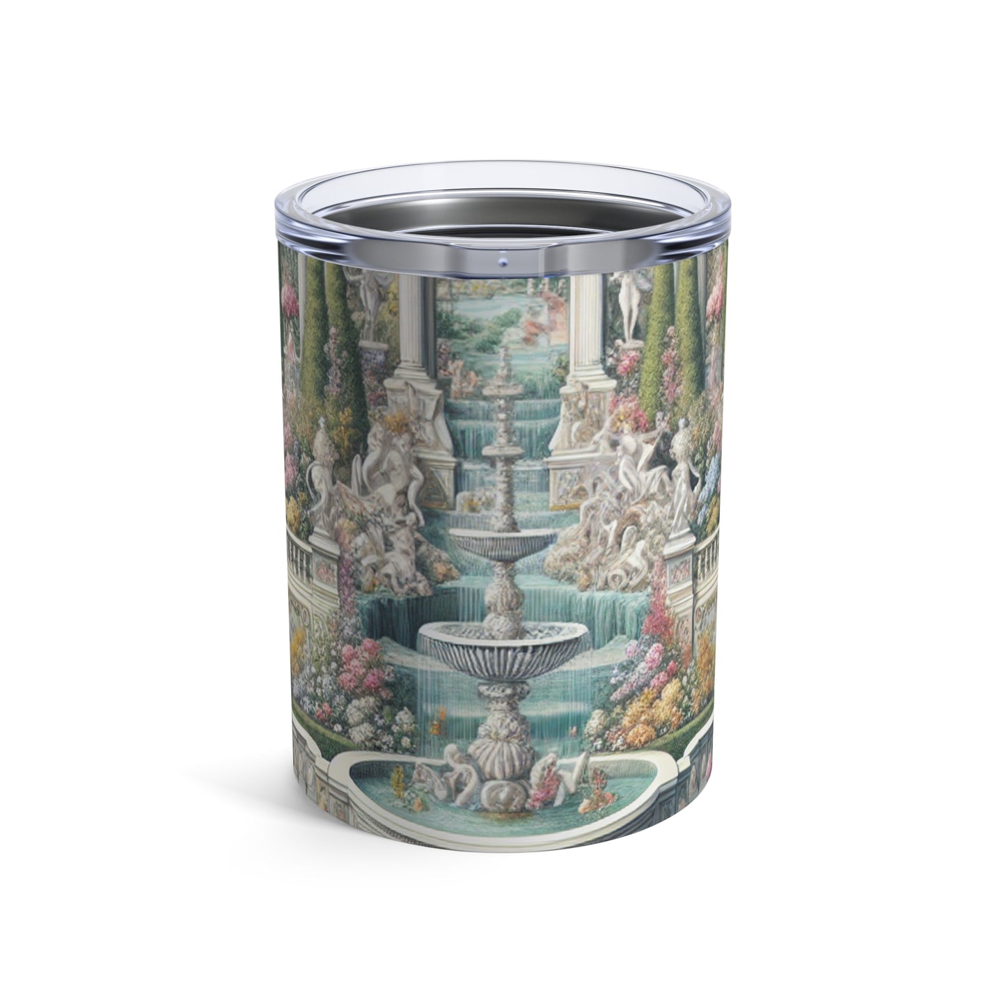 "Elegancia del jardín: un asunto rococó" - The Alien Tumbler 10oz Rococo