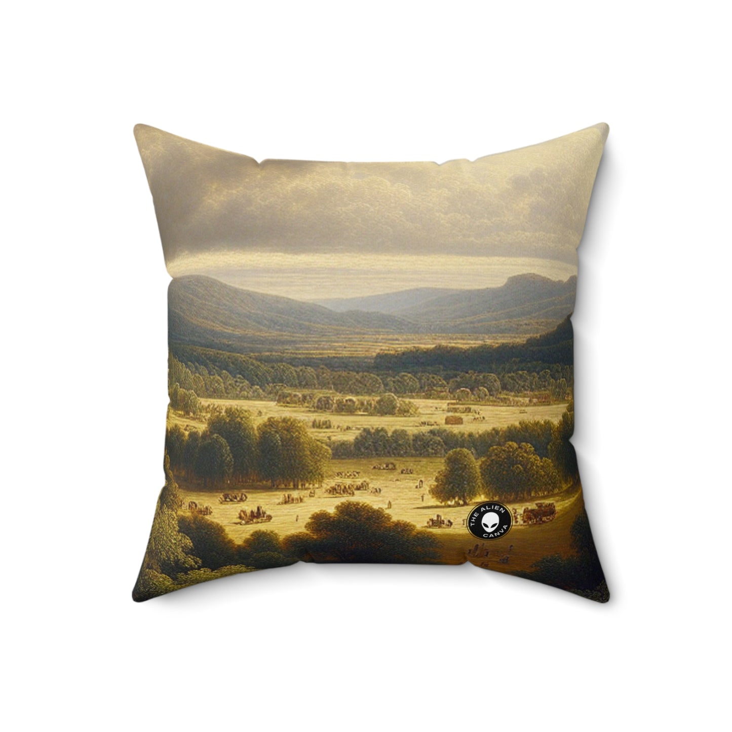 Everyday Treasures: Revealing the Artistic Beauty of Mundane Objects- The Alien Spun Polyester Square Pillow Realism