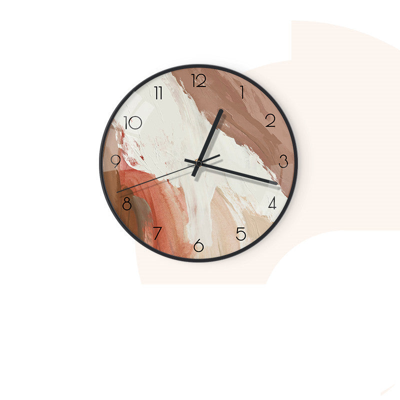 Poor Style Modern Abstract Restaurant Wall Clock