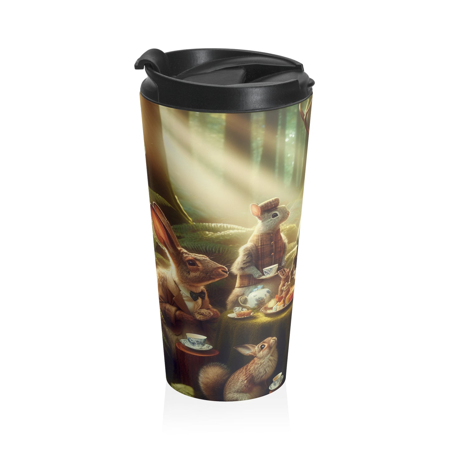 "Enchanted Tea Party" - The Alien Stainless Steel Travel Mug