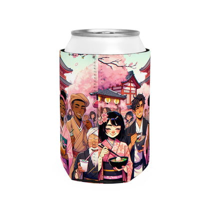 "Brush of Wonders: An Artist's Awakening" - The Alien Can Cooler Sleeve Manga/Anime Art