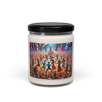 "Interstellar Rave: Embracing Cosmic Unity" - The Alien Scented Soy Candle 9oz