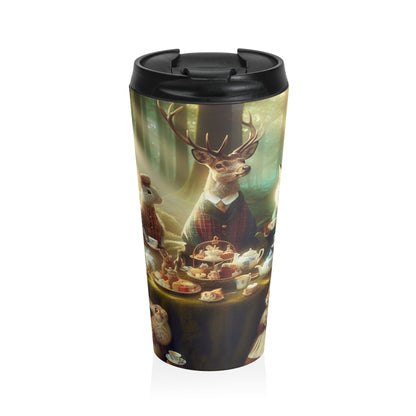 "Enchanted Tea Party" - The Alien Stainless Steel Travel Mug