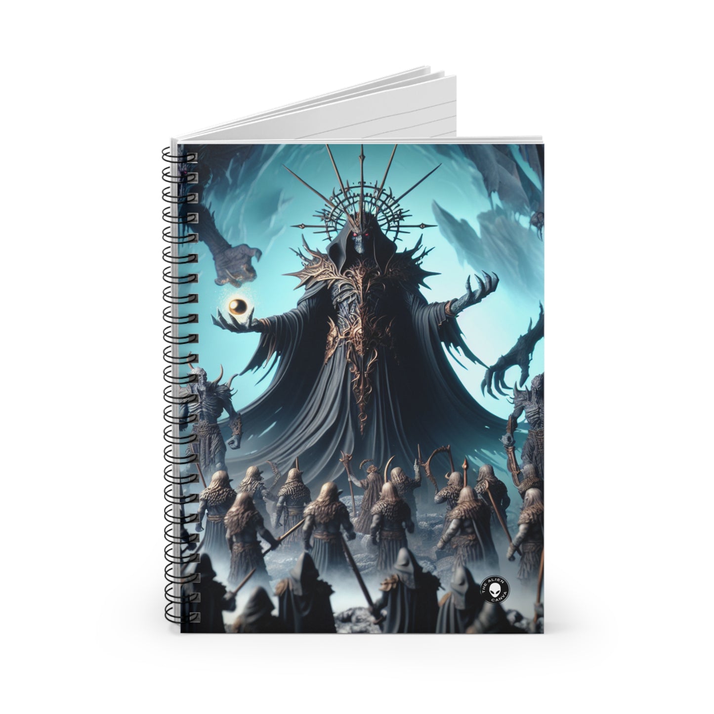 "The Battle for the One Ring" - The Alien Spiral Notebook (Ruled Line)