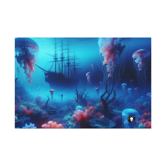 "Jellyfish Haven: A Surreal Underwater World" - The Alien Canva