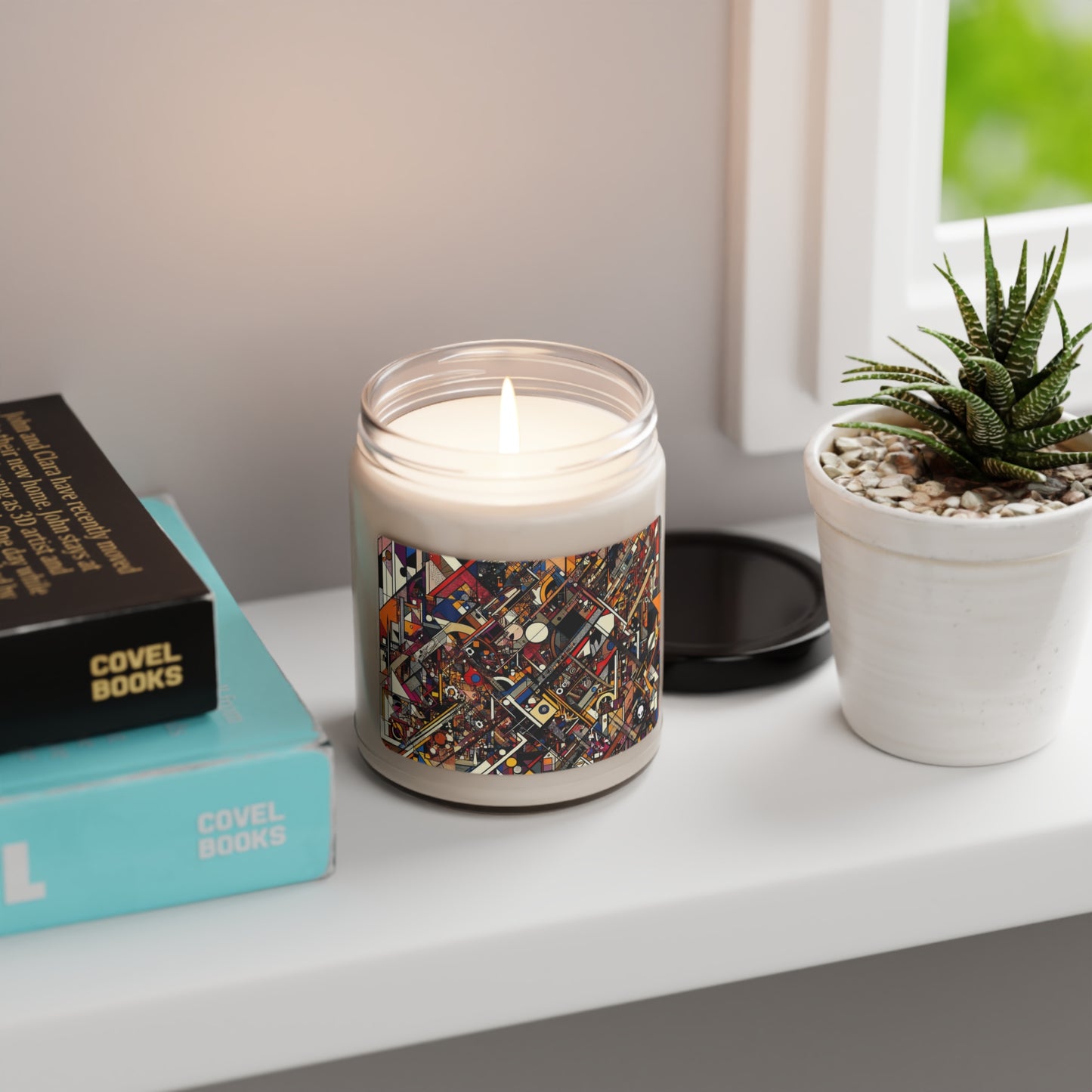 "Tostadoras, zapatos y teteras: un país de las maravillas dadaísta" - The Alien Scented Soy Candle 9oz Dadaism