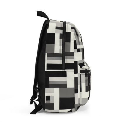 "Cityscape in Analytical Cubism" - The Alien Backpack Analytical Cubism