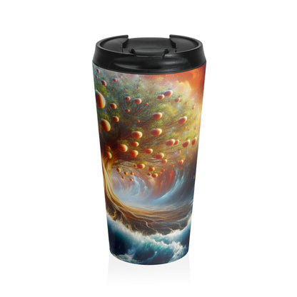 "Ocean Tree of Dreams" - The Alien Stainless Steel Travel Mug