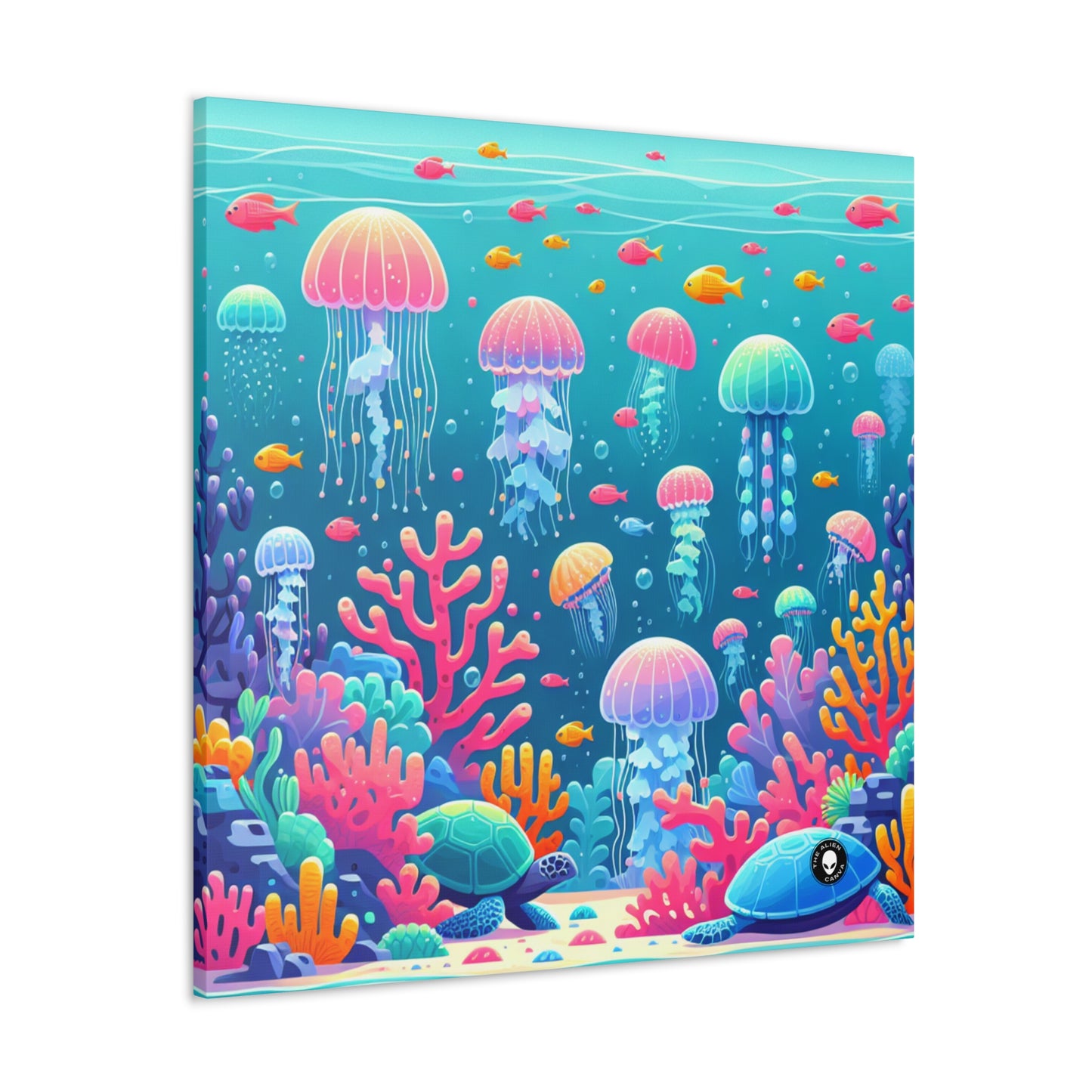 "Enchanting Underwater Symphony" - The Alien Canva