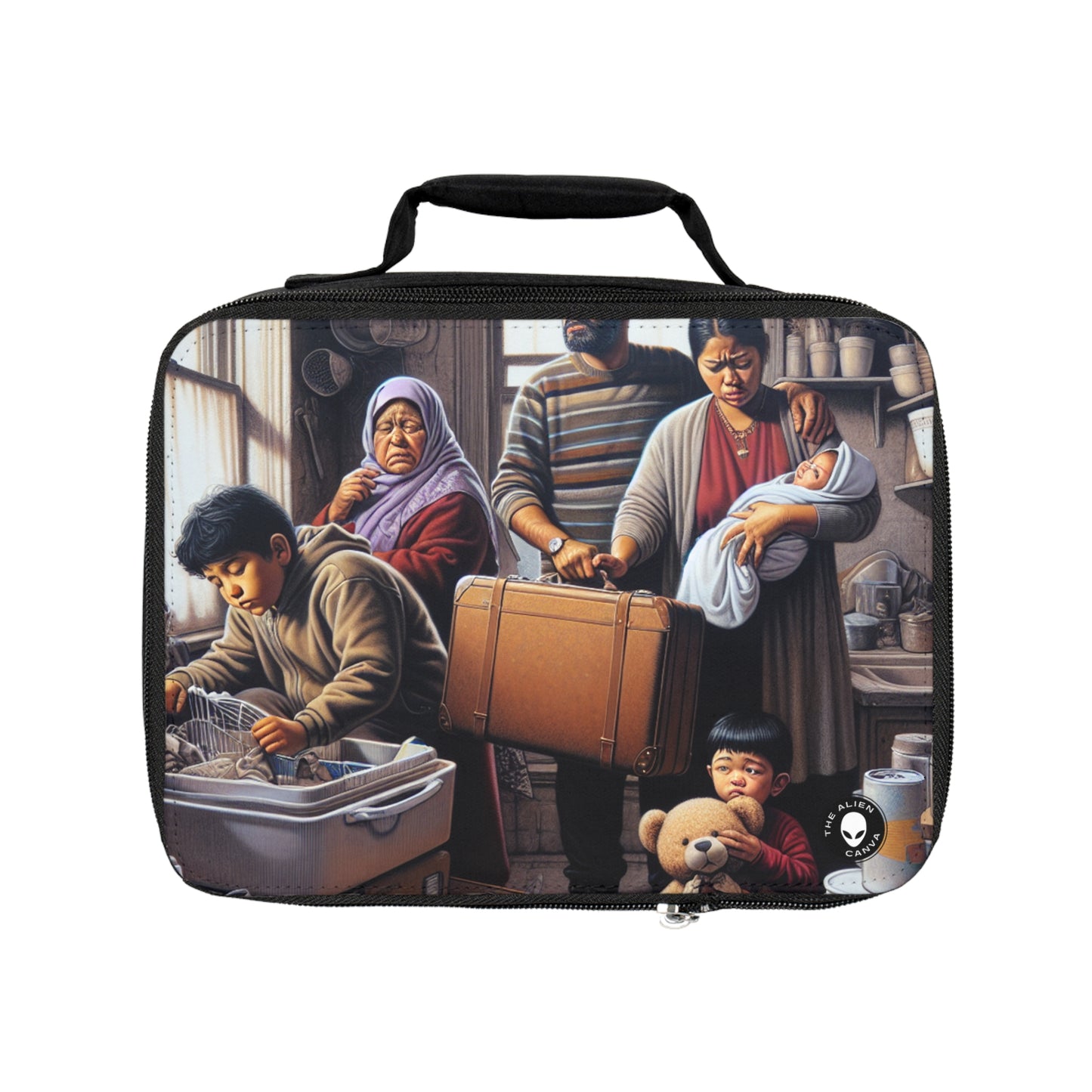 "Uprooted: A Portrait of Displacement" - The Alien Lunch Bag Social Realism