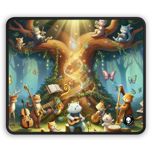 "Enchanted Forest Jam" - Le tapis de souris de jeu Alien