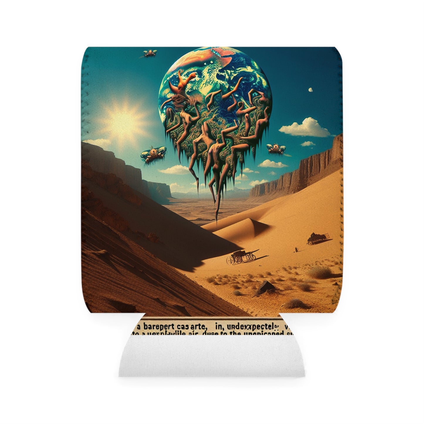 "Uprising in the Outback" - El estilo surrealista de la funda Alien Can Cooler