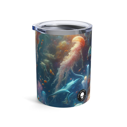 "Enchanted Aquatic Wonderland" - The Alien Tumbler 10oz