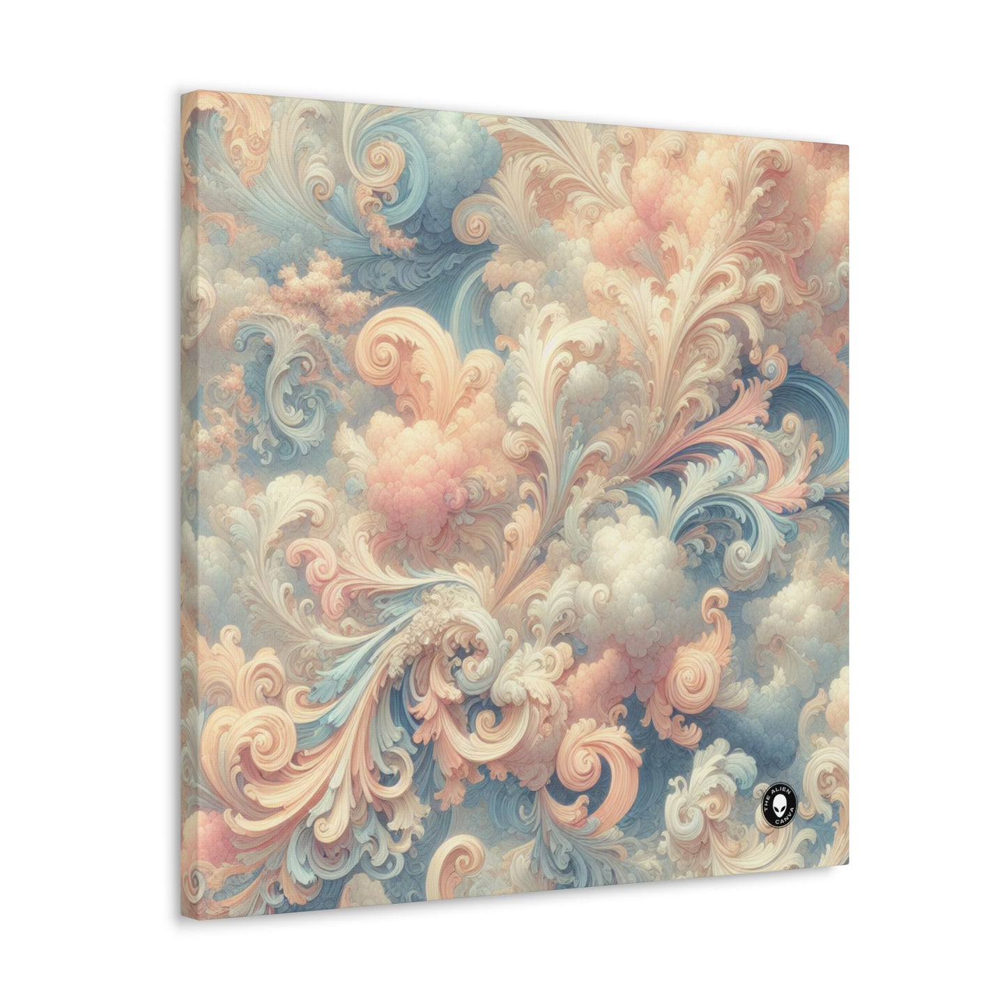 "Rococo Reverie: A Luxurious Ballroom Scene" - The Alien Canva Rococo