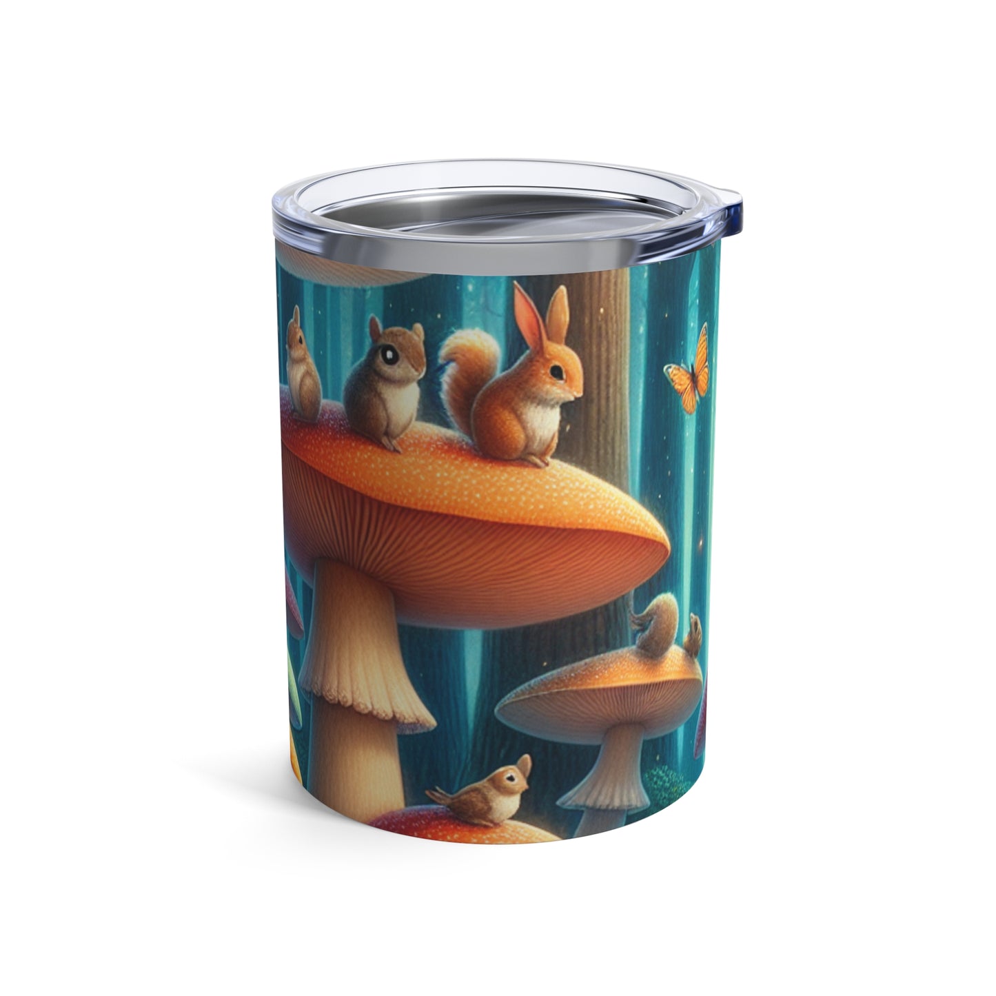 "Mushroom Wonderland: A Magical Tea Party" - The Alien Tumbler 10oz