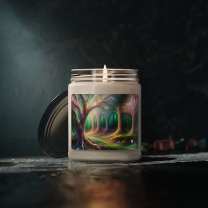 "Crystal Forest Fantasia" - Vela de soja con aroma a alienígena, 9 oz