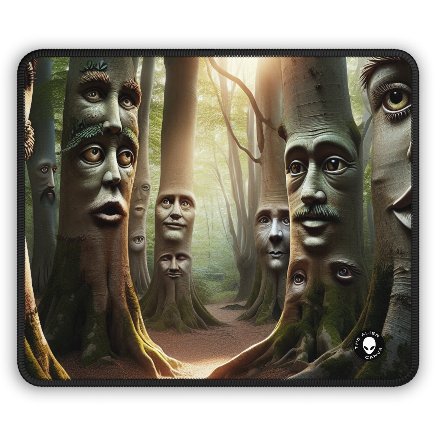 "Whispering Woods : Les secrets de la forêt enchantée" - Le tapis de souris Alien Gaming