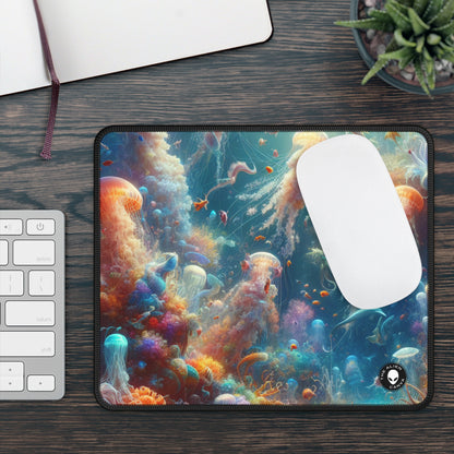 "Enchanted Aquatic Wonderland" - The Alien Gaming Mouse Pad