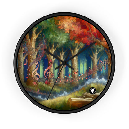 "Melodic Grove" - The Alien Wall Clock