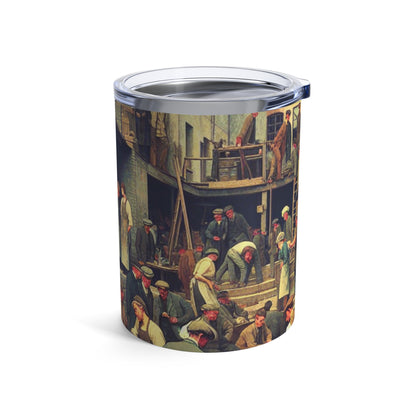 « Nettoyage communautaire : restaurer ensemble la beauté urbaine » - The Alien Tumbler 10oz Social Realism