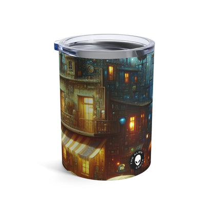 "Enchantement de cuisine : un monde fantaisiste d'objets vivants" - The Alien Tumbler 10oz Magic Realism