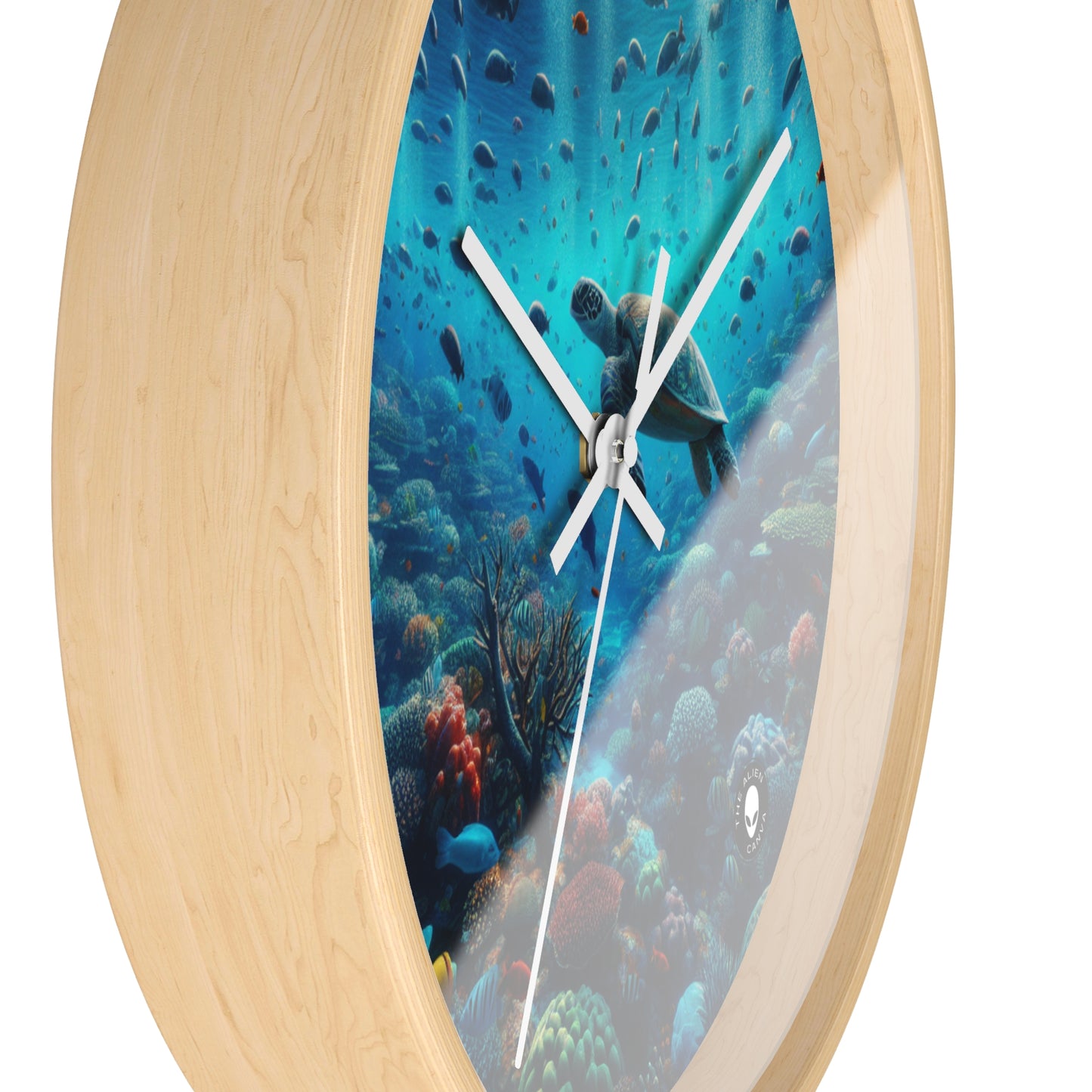 "Underwater Wonderland" - The Alien Wall Clock