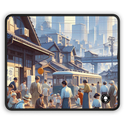 "Unity in Diversity: Community Garden" - The Alien Gaming Mouse Pad Social Realism