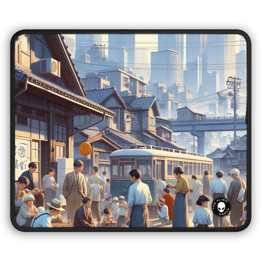 "Unity in Diversity: Community Garden" - The Alien Gaming Mouse Pad Social Realism