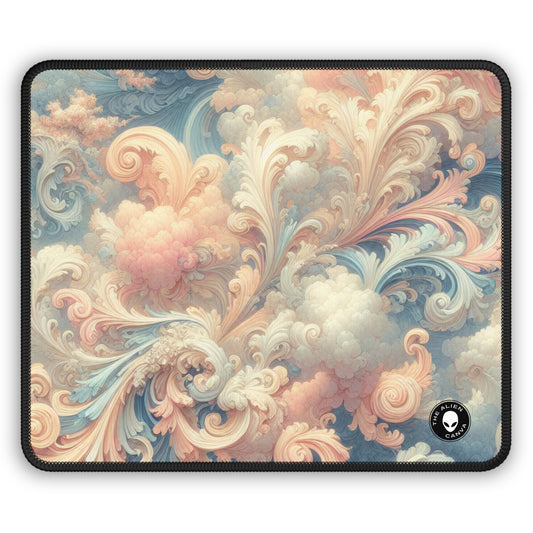 "Rococo Reverie: Una lujosa escena de salón de baile" - The Alien Gaming Mouse Pad Rococó