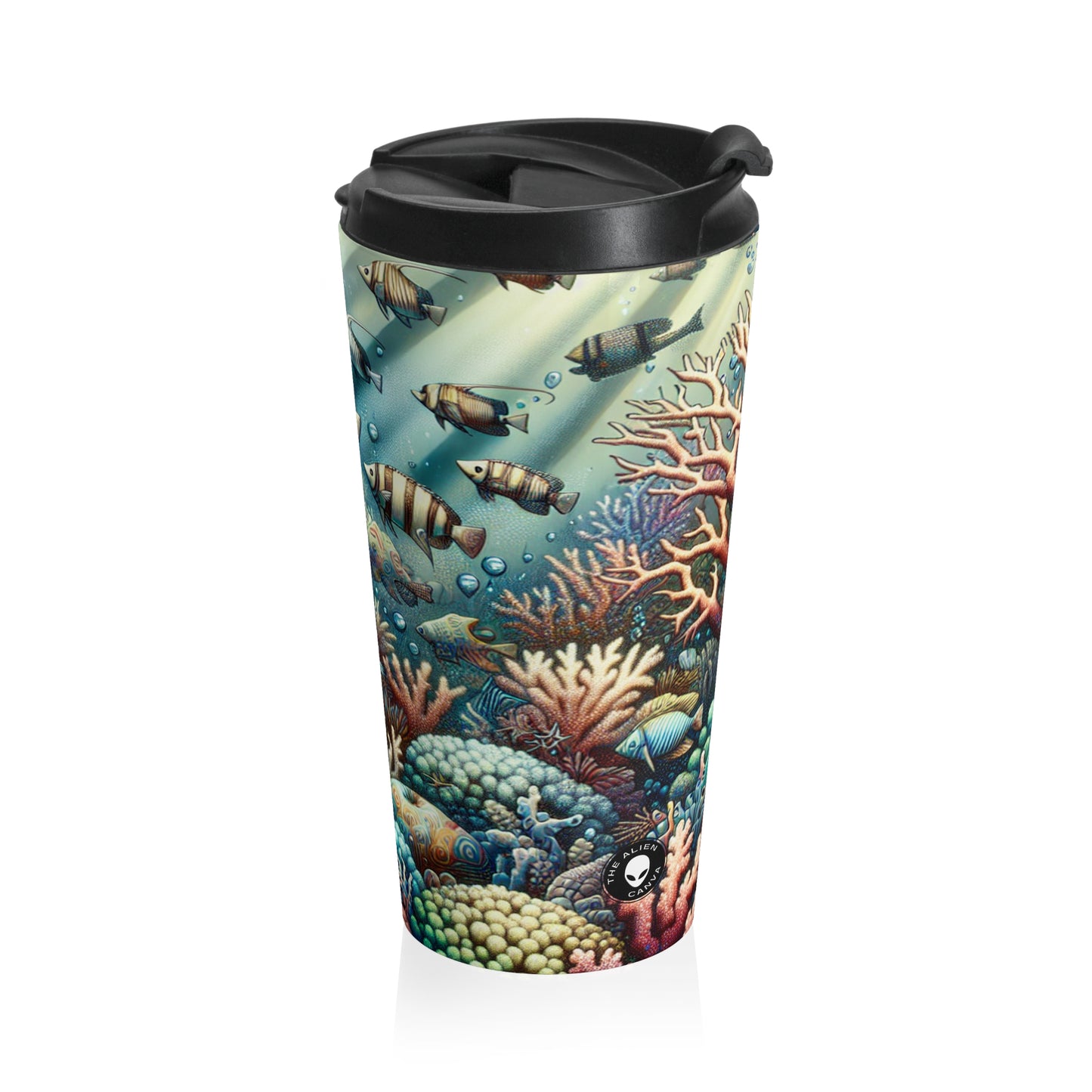 "Underwater Wonderland" - The Alien Stainless Steel Travel Mug