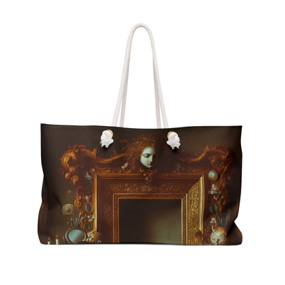 "La vanidad del lujo: una Vanitas modernizada" - The Alien Weekender Bag Vanitas Painting