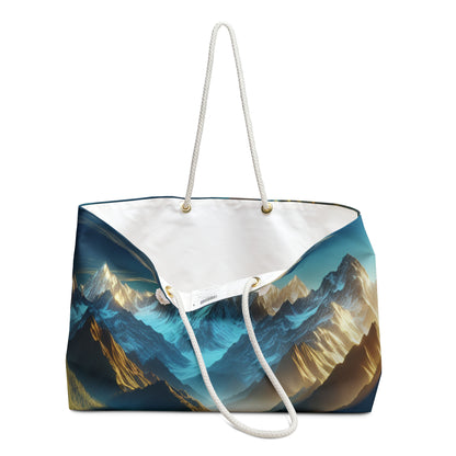 "Serenity's Palette: A Sunset Symphony" - The Alien Weekender Bag Photorealism