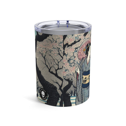 "Blossoming Sky" - The Alien Tumbler 10oz Ukiyo-e (impression japonaise sur bois)