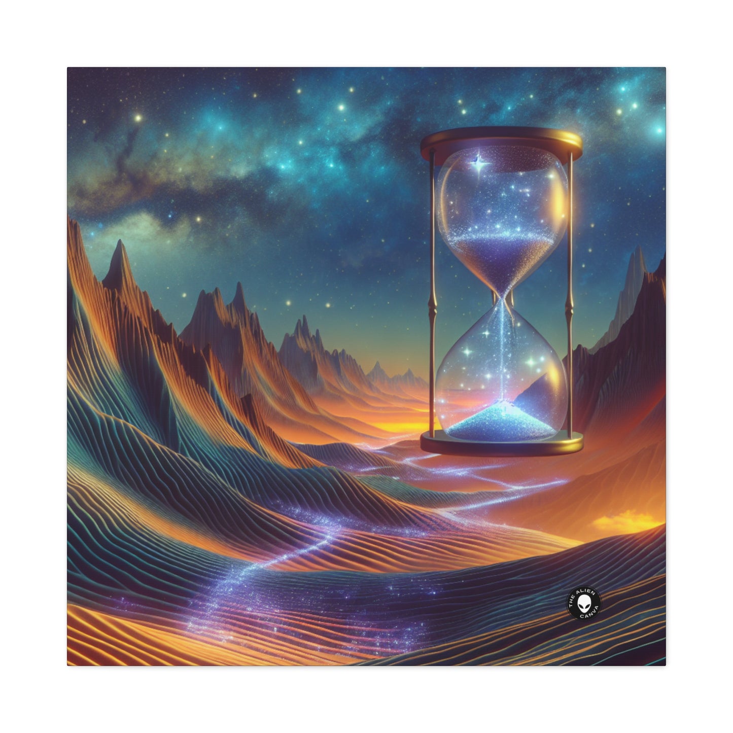 "Starry Sands of Time" - The Alien Canva