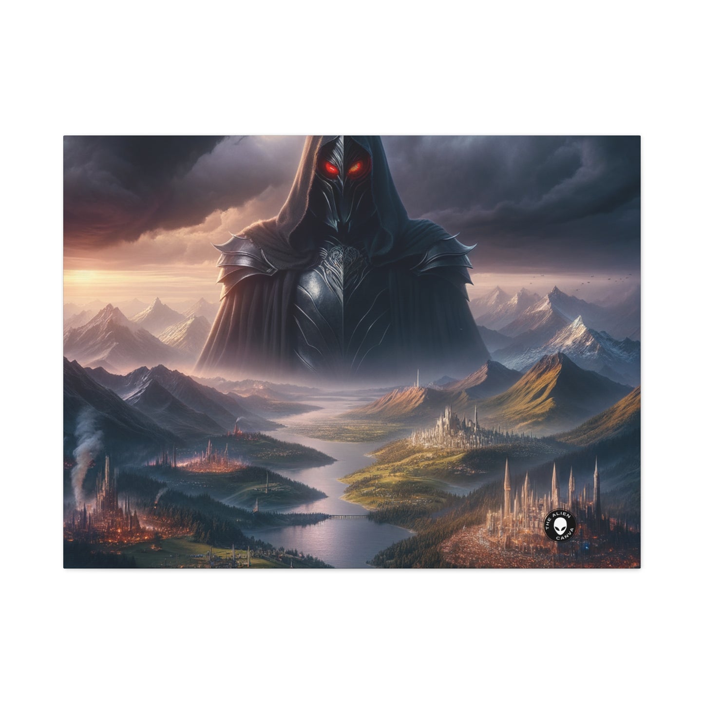 "Sauron's Reclamation: The Darkening of Middle Earth" - The Alien Canva