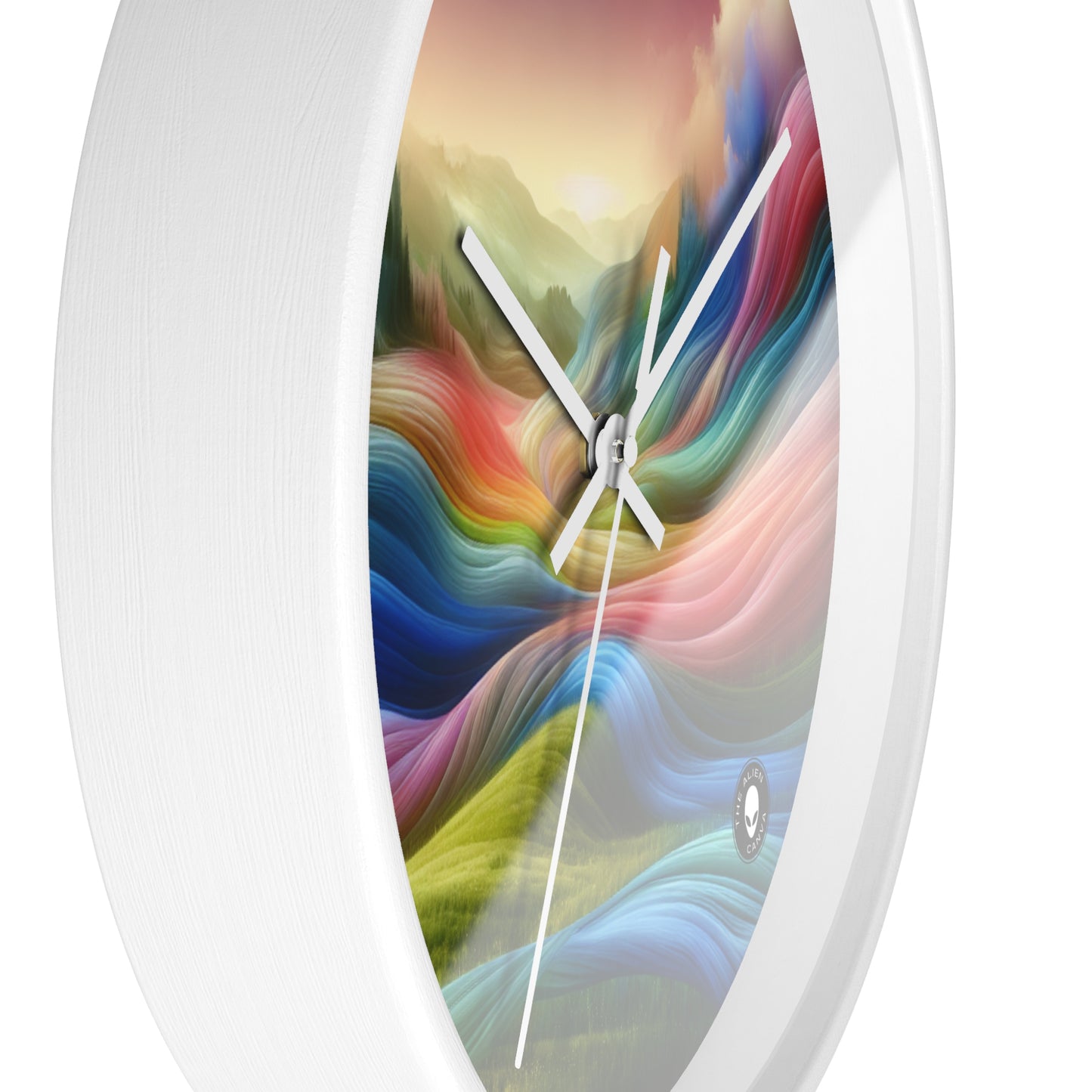 "Emotionally Charged Dreamscape" - The Alien Wall Clock