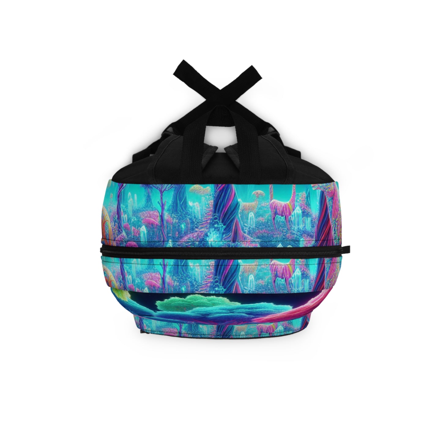 "Glowing Enchantment: Neon Forest" - The Alien Backpack