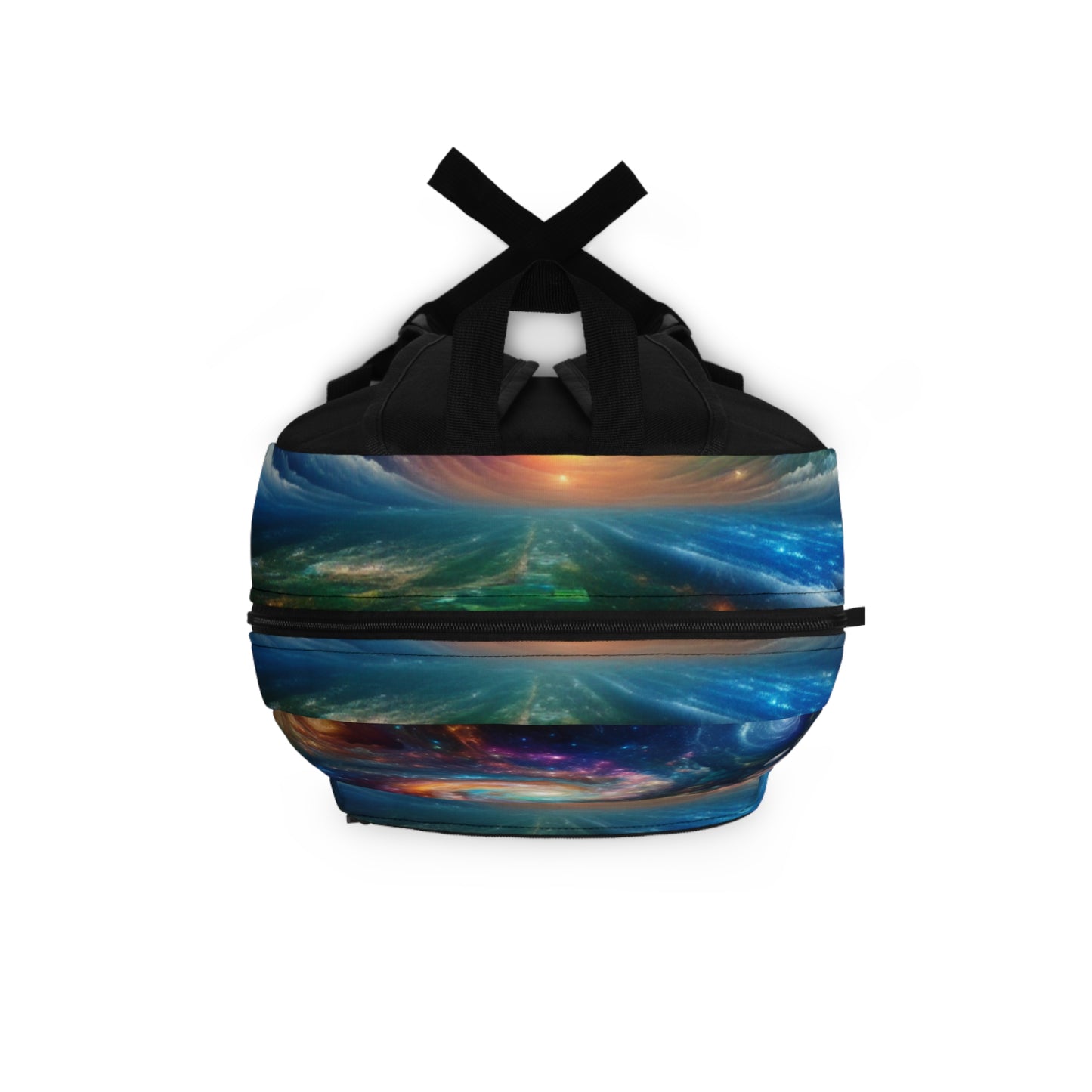 "Galactic Patchwork: A Surreal Landscape" - The Alien Backpack