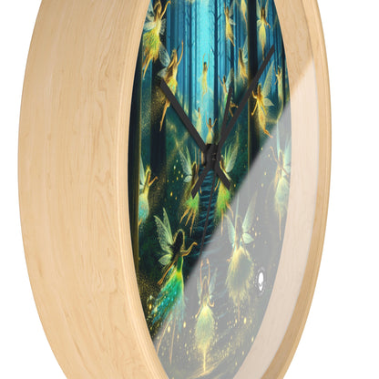 Enchanted Night: Firefly Dance - The Alien Wall Clock