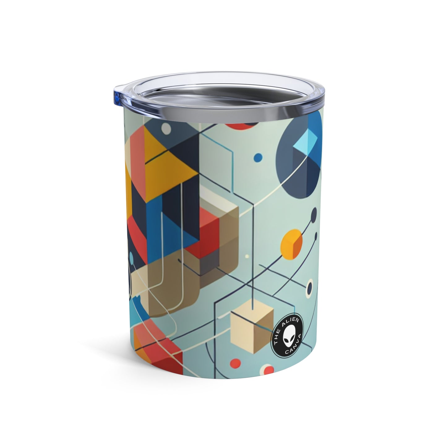 "Collaborative Utopia: A Mural of Hope and Harmony" - The Alien Tumbler 10oz Relational Art