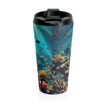 "Underwater Paradise: The Jewel of the Sea" - The Alien Stainless Steel Travel Mug