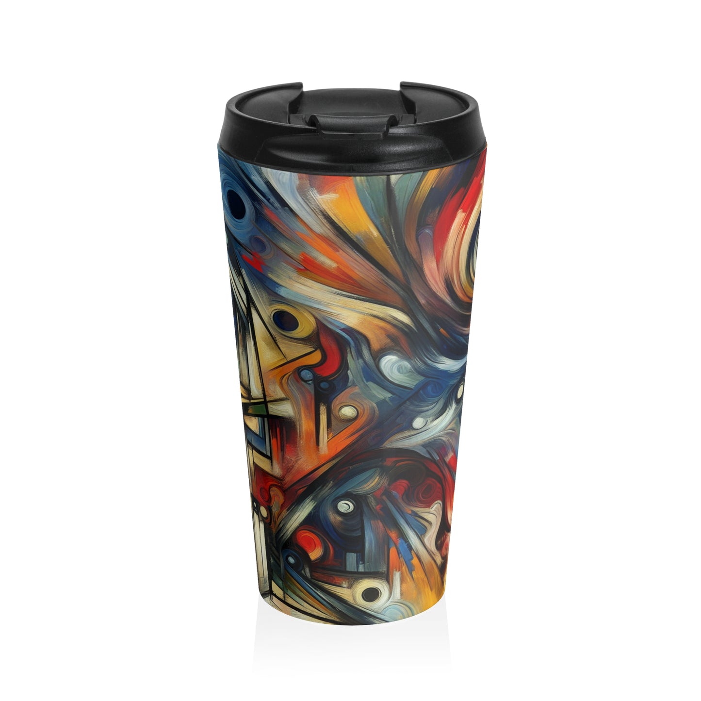 "Tempestuous Majesty" - The Alien Stainless Steel Travel Mug Expressionism